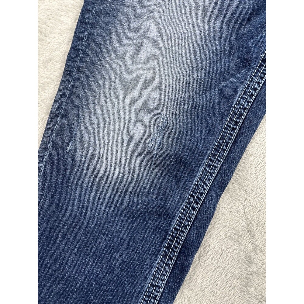 Maurices Premium Women's Bling Capri Jeans Size 13/14 Reg Distressed Low Rise - Picture 7 of 15